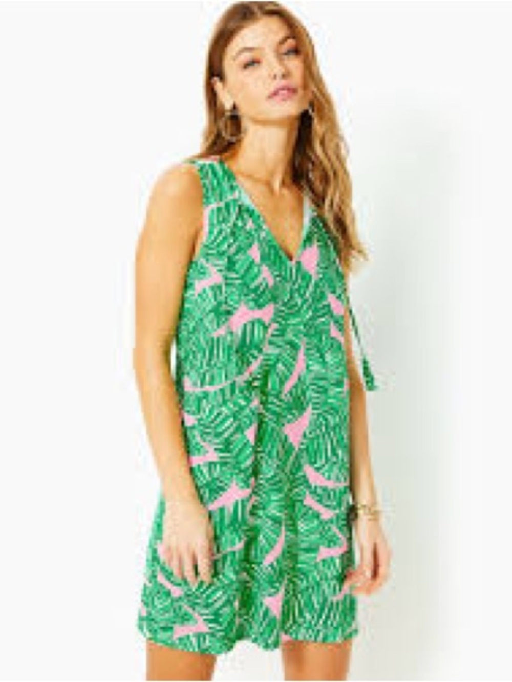 Lilly Pulitzer johana coverup. Gently used - Picture 3 of 3